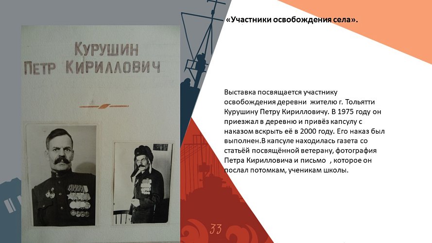 «Земляки-участники Великой Отечественной войны»