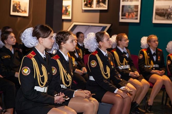 100 учащихся Пансионата государственных воспитанниц посетили «Школьный Музей Победы»