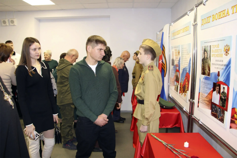 Новая музейная экспозиция открыта в завершении года Защитника Отечества