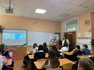  В МОУ "Москворецкая гимназия" Прошел урок мужества, посвященный герою Советского Союза, воскресенцу, Киселеву И. А.