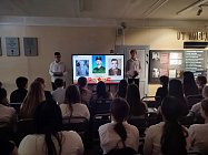 Открытая лекция в «Музее СВО «От Победы к Победе»» от школьников города Твери