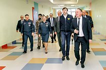 Калужскую школу № 45 им. Маршала Советского Союза Г.К. Жукова  посетил Сергей Кравцов