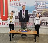 Активисты школьного музея представили модель катера на международных соревнованиях