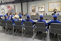 Знатоки правил дорожного движения провели день в Музее Победы