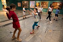 Пионерские игры в «Школьном Музее Победы»