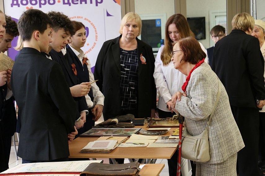 Экспресс-выставка из фондов школьных музеев Пушкинского района