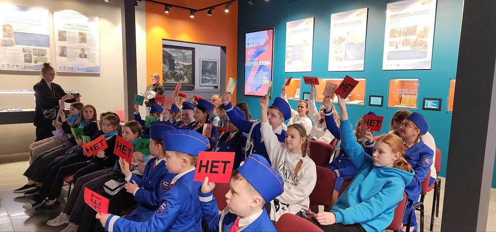 Связь времен: ЮИДовцы рассказали о подвиге предков и героях нашего времени в Музее Победы