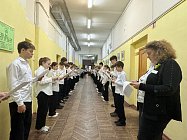 Неделя мероприятий, посвященных Ленинградской Победе, в школе №409 г. Пушкина 
