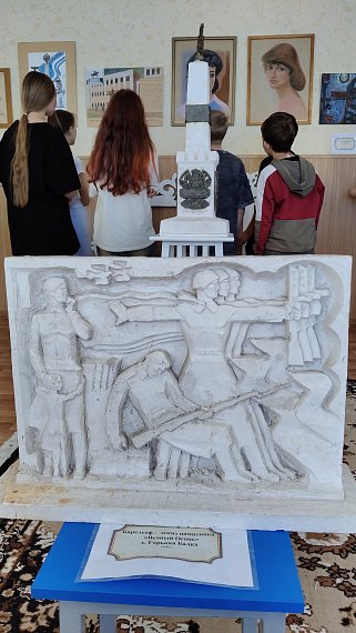 «Любимая скульптура еще впереди» в школьном музее с.Тищенское