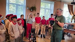 Передвижной Школьный Музей Победы прибыл в г. Черногорск Республики Хакассия