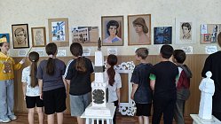 «Любимая скульптура еще впереди» в школьном музее с.Тищенское