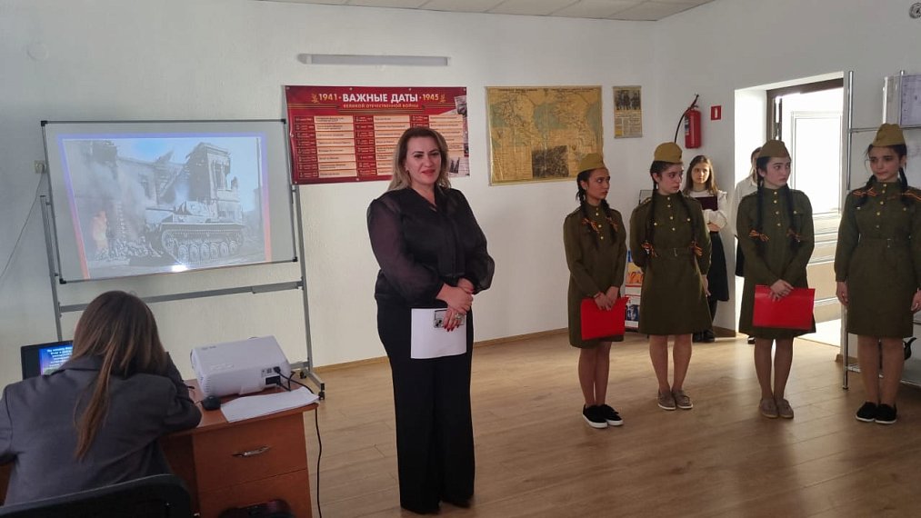 Новая веха истории школьного музея с.п.Озрек