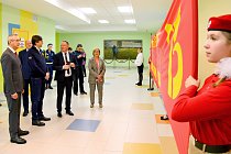 Калужскую школу № 45 им. Маршала Советского Союза Г.К. Жукова  посетил Сергей Кравцов