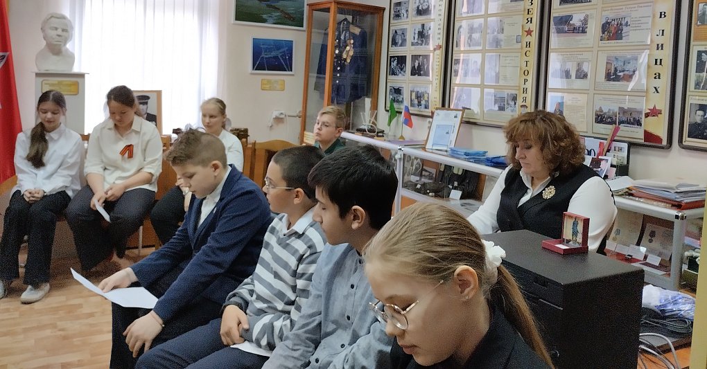 Цикл мероприятий в честь 79-ой годовщины Победы в школе 409 г. Пушкин