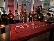 Свеча памяти в Пушкине