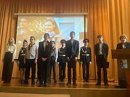 Открытие памятного стенда СВО «ГЕРОИ НАШЕГО ВРЕМЕНИ» в школе 2097