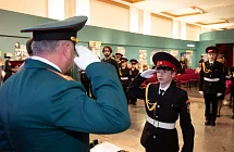 Школьники пообещали быть верными Отечеству