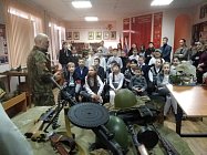 Урок Мужества в музее г. Ермолино