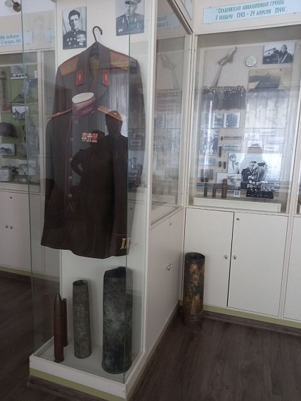 Обновление музея «Партизанская искра» в Скадовской школе №3.