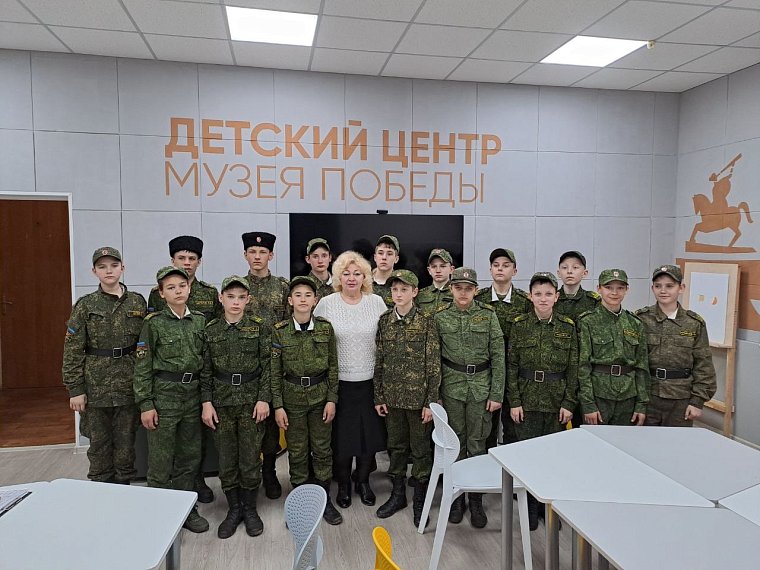 В детских центрах Музея Победы продолжаются мероприятия для школьников