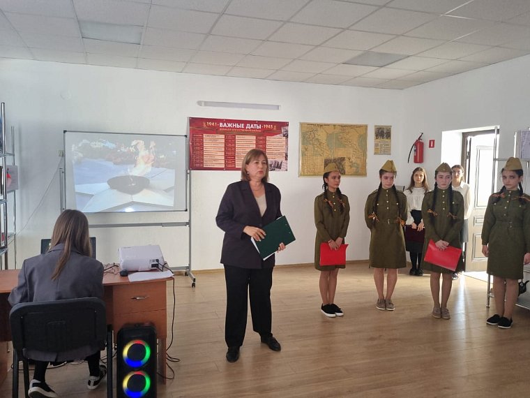 Новая веха истории школьного музея с.п.Озрек