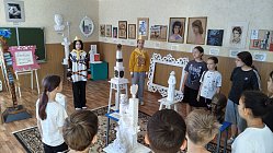 «Любимая скульптура еще впереди» в школьном музее с.Тищенское