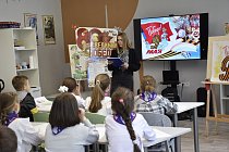 В Детском центре Музея Победы состоялся конкурс детских рисунков ко Дню Победы «80-я весна»