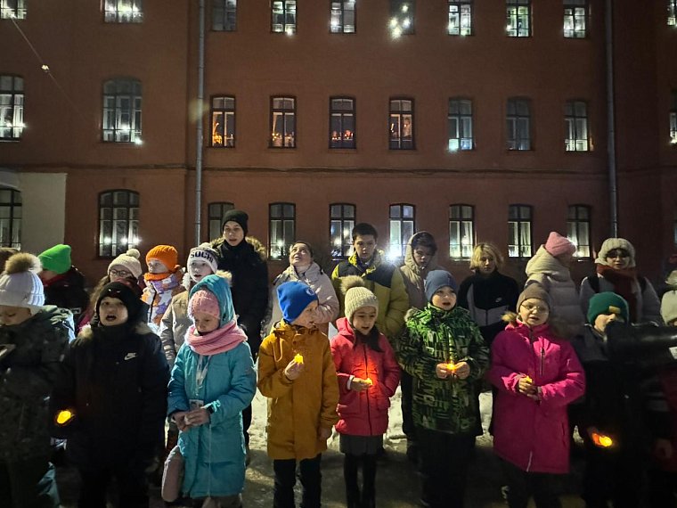 Неделя мероприятий, посвященных Ленинградской Победе, в школе №409 г. Пушкина 