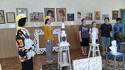 «Любимая скульптура еще впереди» в школьном музее с.Тищенское