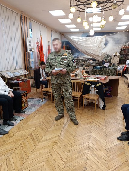 День рождения отметил школьный музей «Память говорит» школы №449 города Пушкин