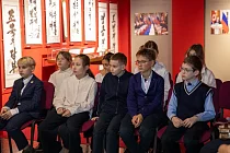 Школьники узнали историю юного защитника столицы