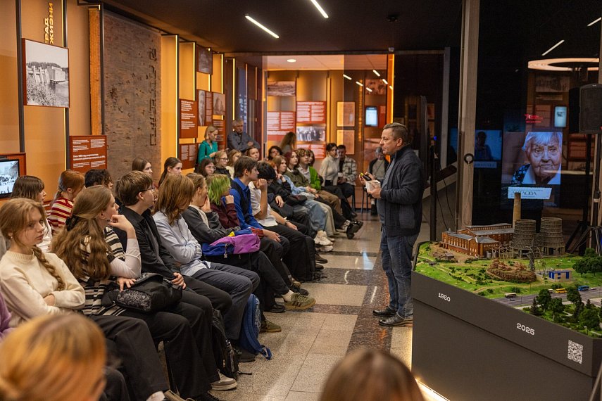 В Музее Победы школьникам рассказали о Вяземской оборонительной операции