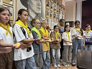 Свеча памяти в Пушкине