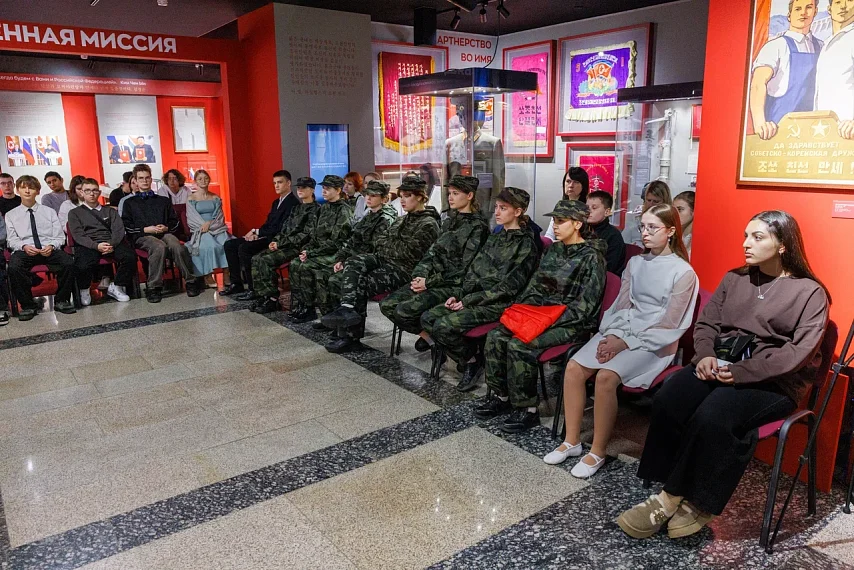 Школьники провели урок-концерт о Великой Отечественной