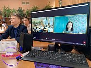  В МОУ "Москворецкая гимназия" Прошел урок мужества, посвященный герою Советского Союза, воскресенцу, Киселеву И. А.