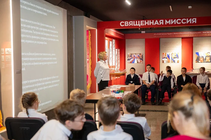 Школьники рассказали о битве за Москву