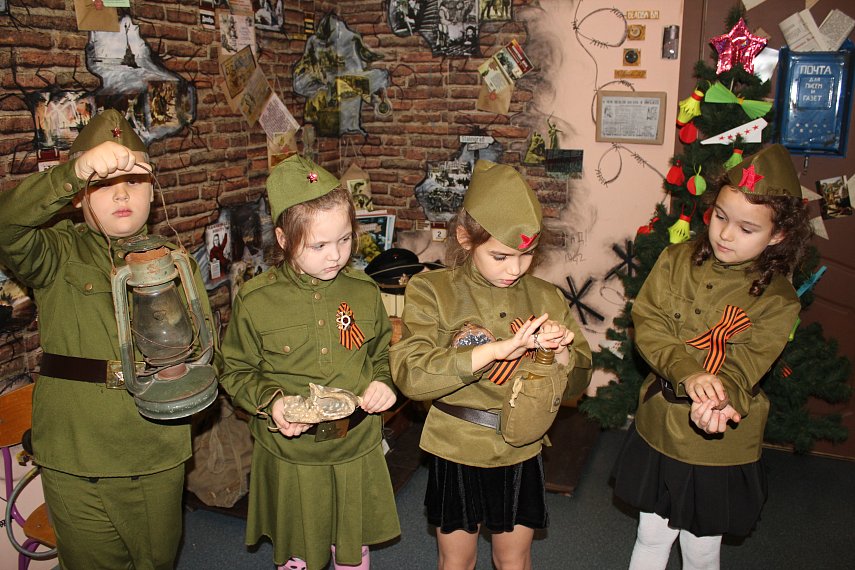 Дошкольники изучают историю