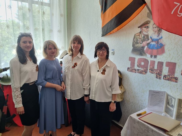 В Михайловской школе Скадовского района открыли музей Великой Отечественной войны и СВО