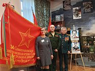 Ветераны дивизии в музее «Память говорит»