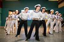 Бывших юнг угостили флотским борщом