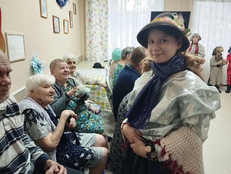 Колядки от активистов Юргинского Детского дома «Радуга»