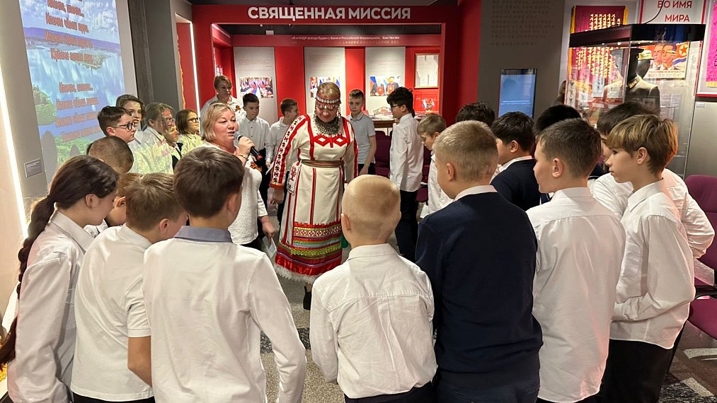 «Помним. Сурский рубеж»: московские школьники прикоснулись к подвигу