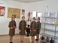 Новая веха истории школьного музея с.п.Озрек