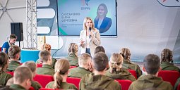Курсантам «Авангарда» рассказали о проектах Музея Победы