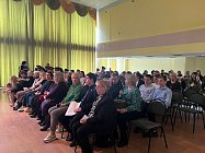 Открытие памятного стенда СВО «ГЕРОИ НАШЕГО ВРЕМЕНИ» в школе 2097