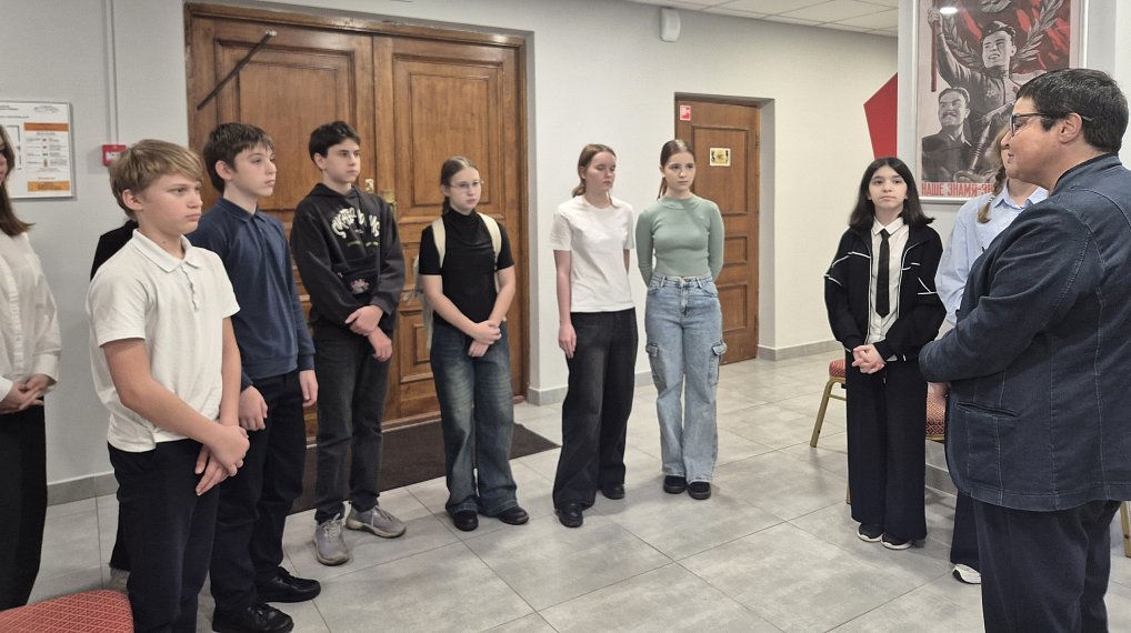 Первое заседание Детского общественного совета Красногорского филиала Музея Победы