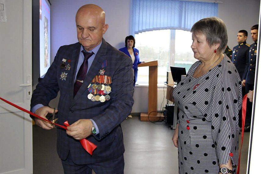 Новая музейная экспозиция открыта в завершении года Защитника Отечества