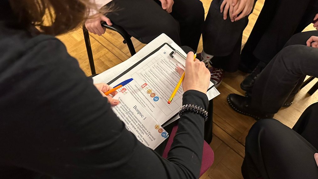 Викторина и историческая игра состоялись для школьников в Музее Победы