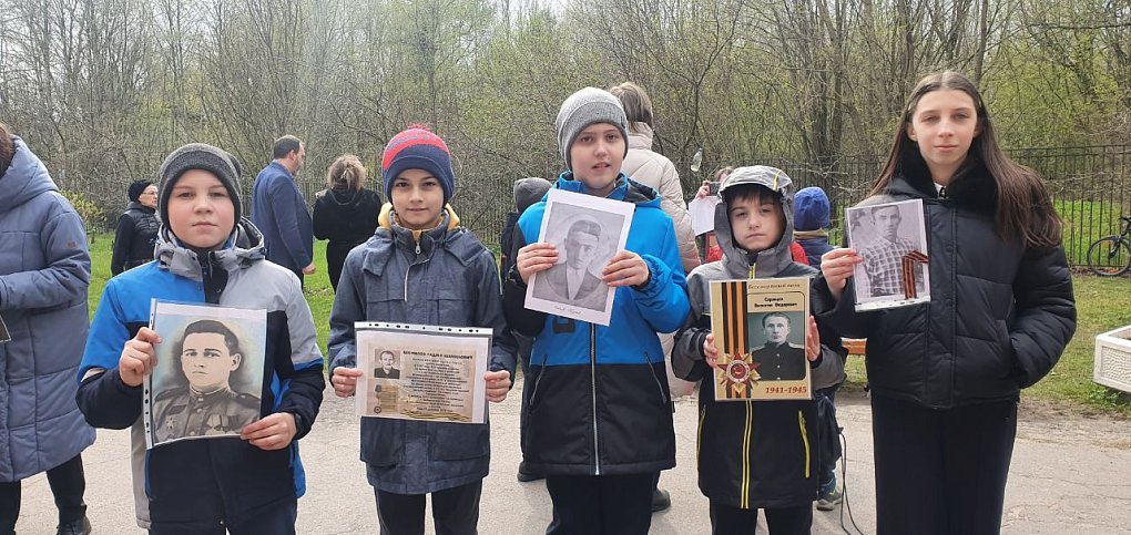 Цикл мероприятий в честь 79-ой годовщины Победы в школе 409 г. Пушкин