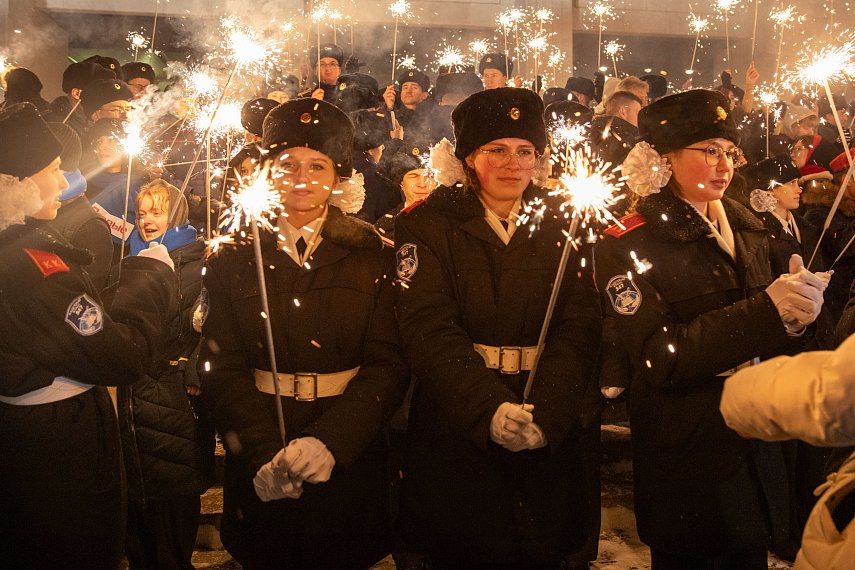 Москвичи почтили подвиг ленинградцев